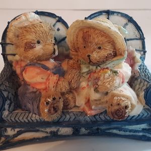 Brother and Sister Bear Having a Chat